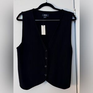 Anthropologie/Maeve Black Vest